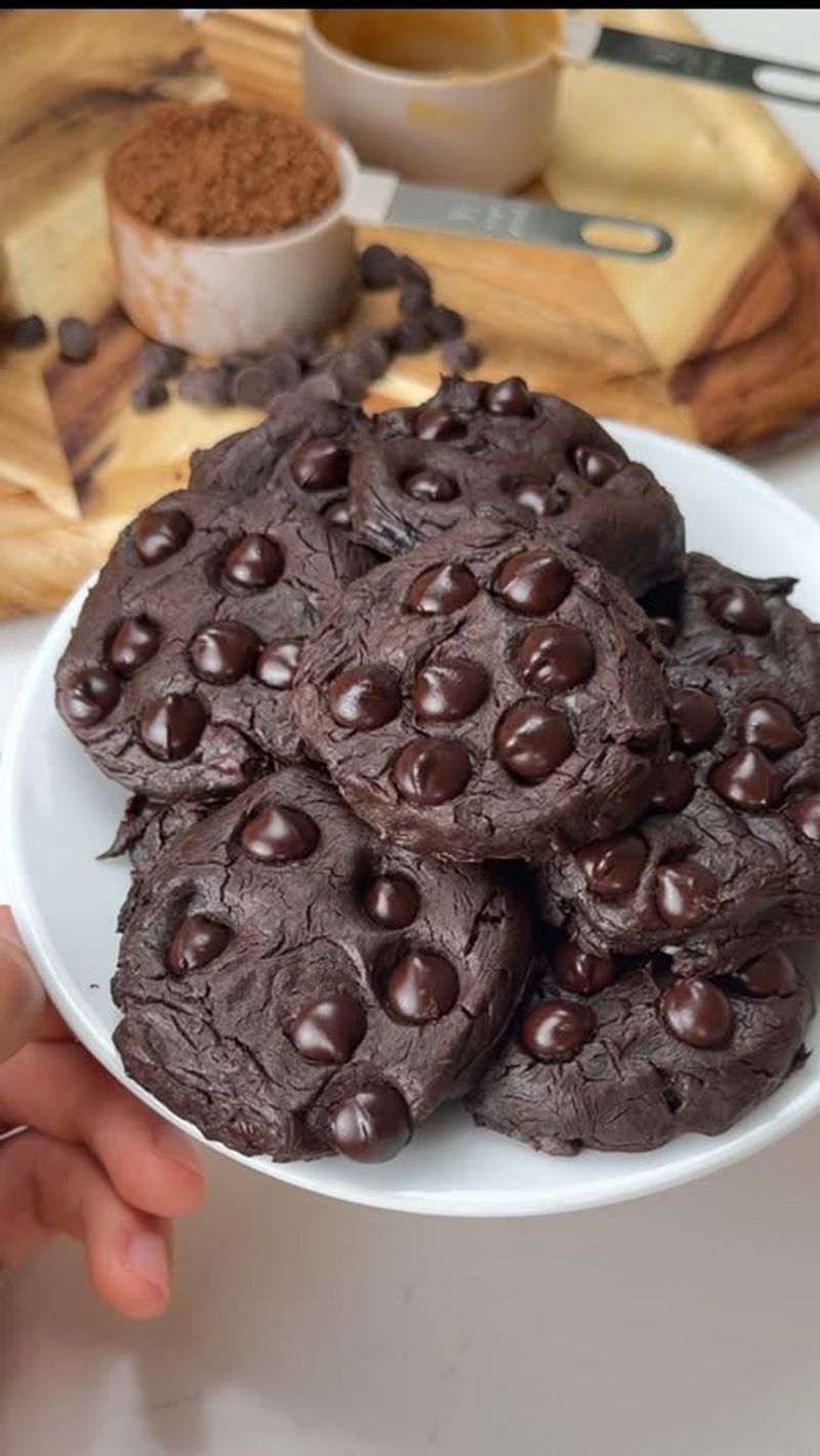 Double Chocolate Avocado Cookies