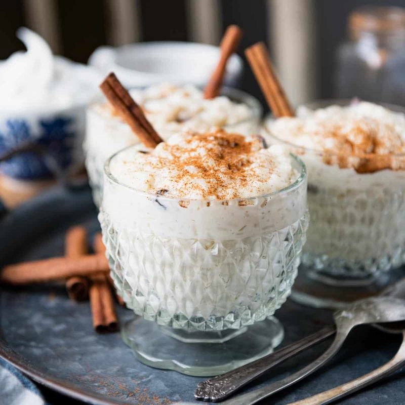 Rice Pudding With Cinnamon