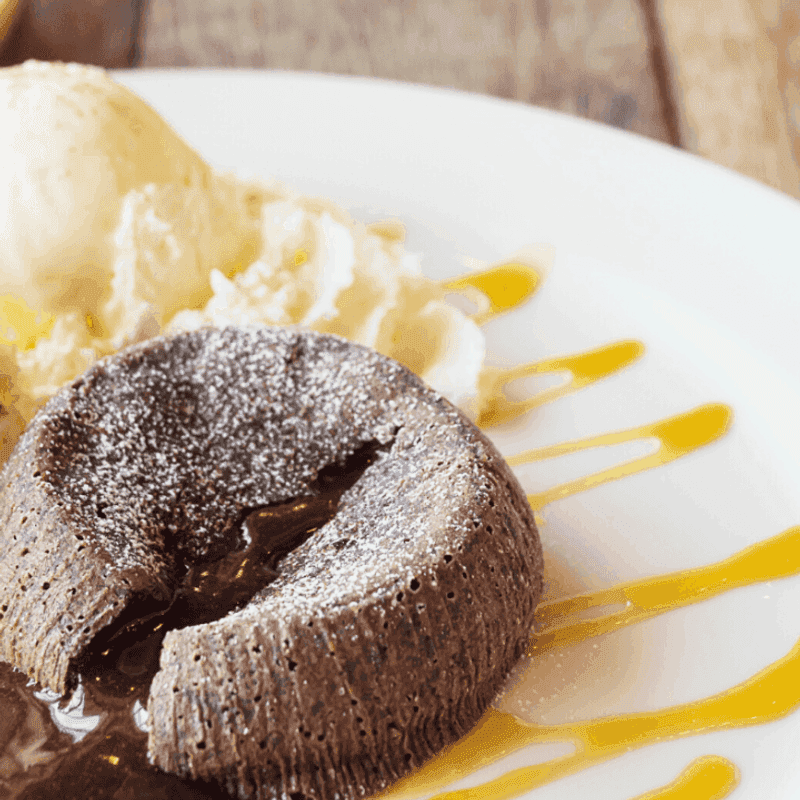 Mexican Chocolate Lava Cakes