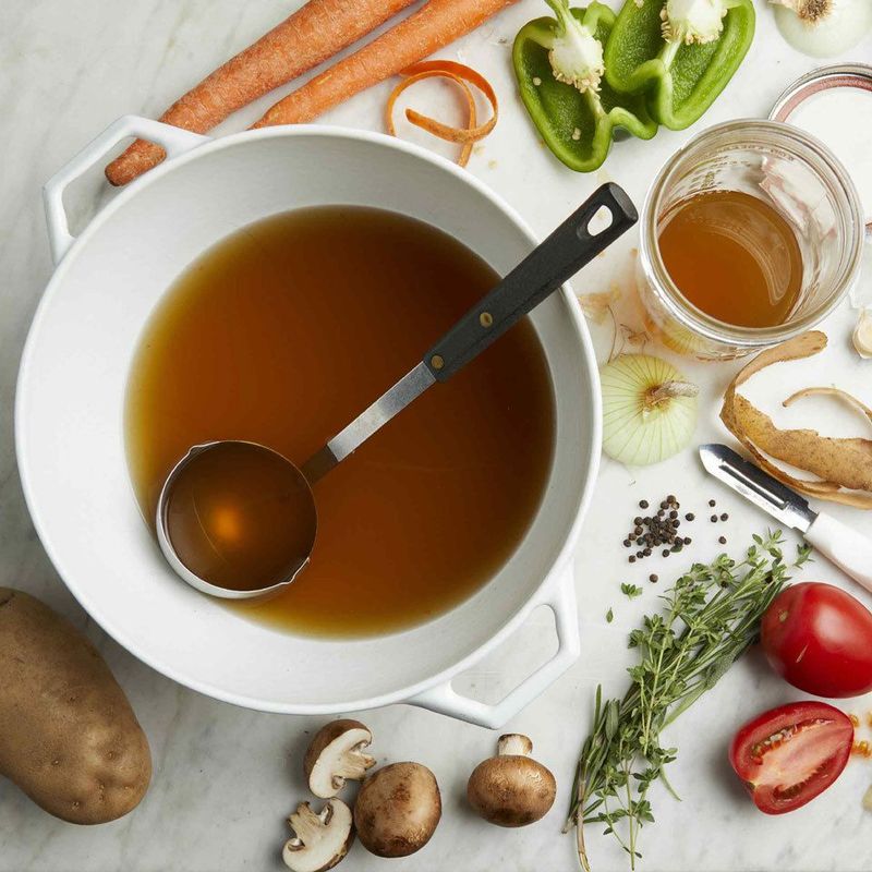 Create Soup Stock From Scraps