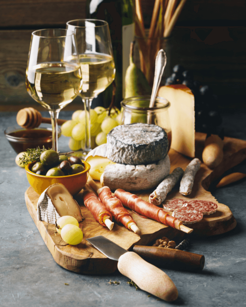 Elegant Wine Pairing Board
