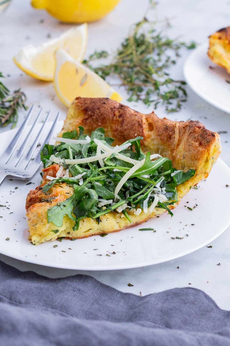 Savory Dutch Baby With Herbs