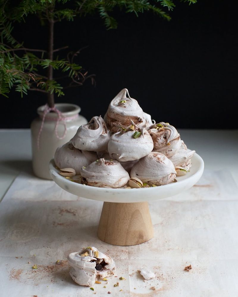 FAVORITE #1: Meringue Cookies with Chocolate Swirl
