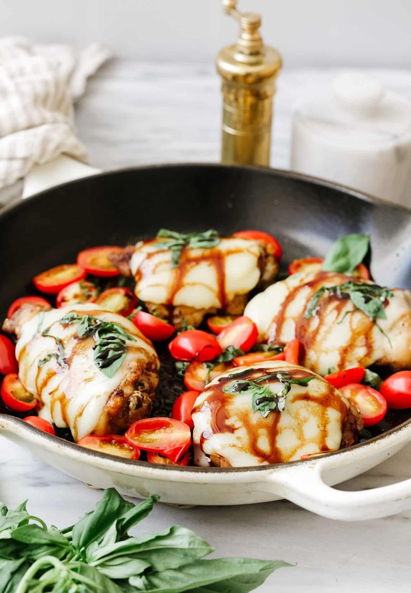 Baked Caprese Chicken