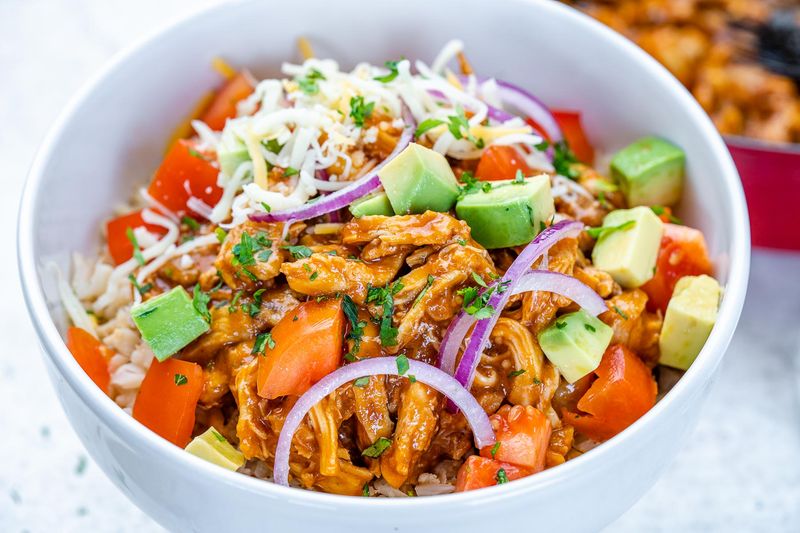 Chicken Enchilada Bowls