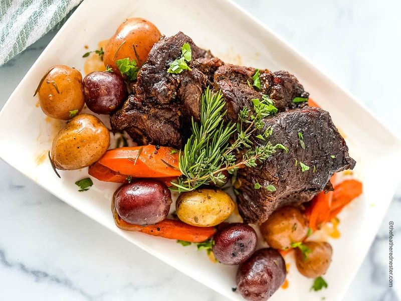 Classic Pot Roast With Root Vegetables