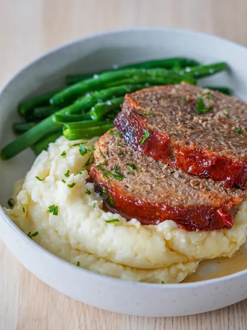 Meatloaf With Ketchup Glaze