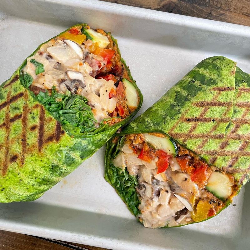 Grilled Zucchini Wraps