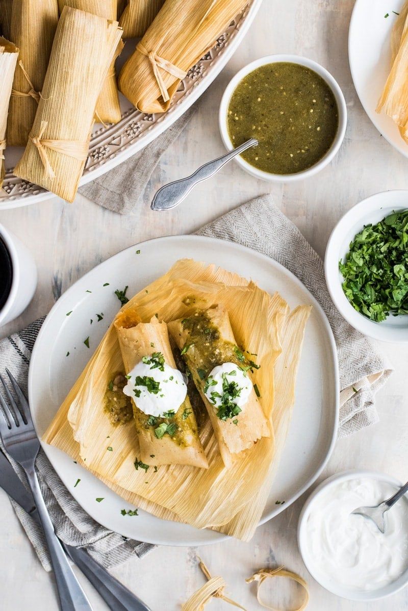 Tamales De Rajas (Cheese And Pepper Tamales)