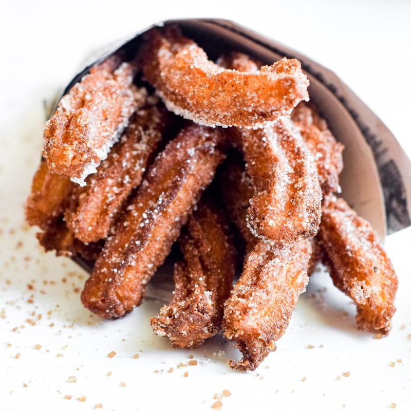 Churros with Cinnamon Sugar