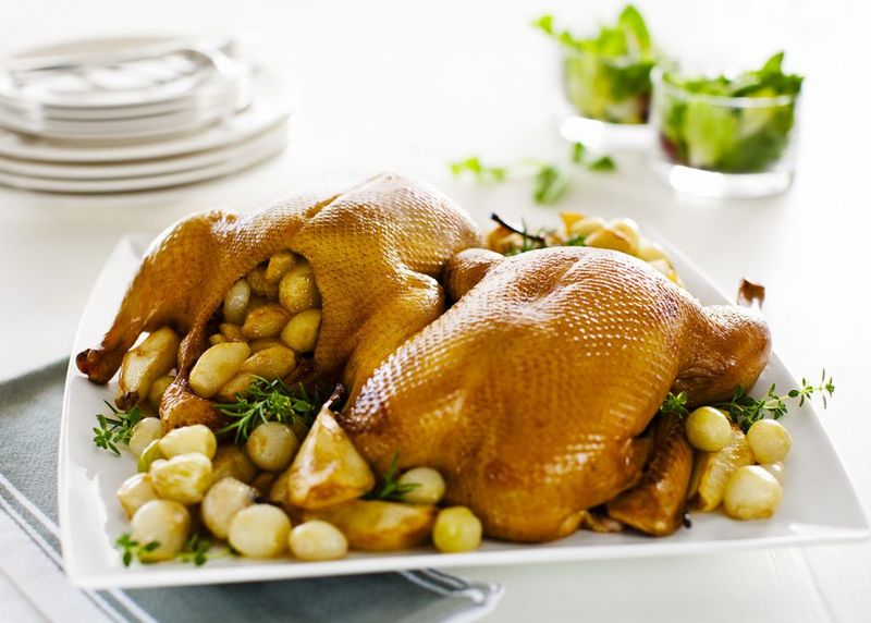 Lavender And Honey Glazed Goose