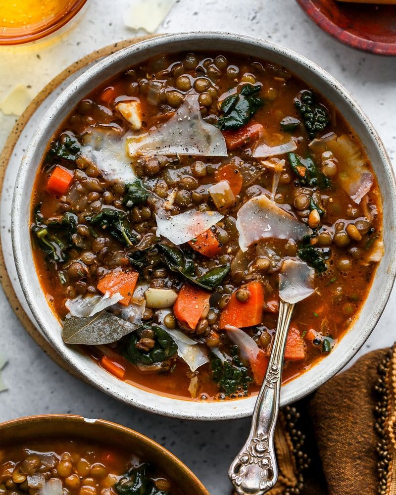 Small Bowl Of Lentil Soup