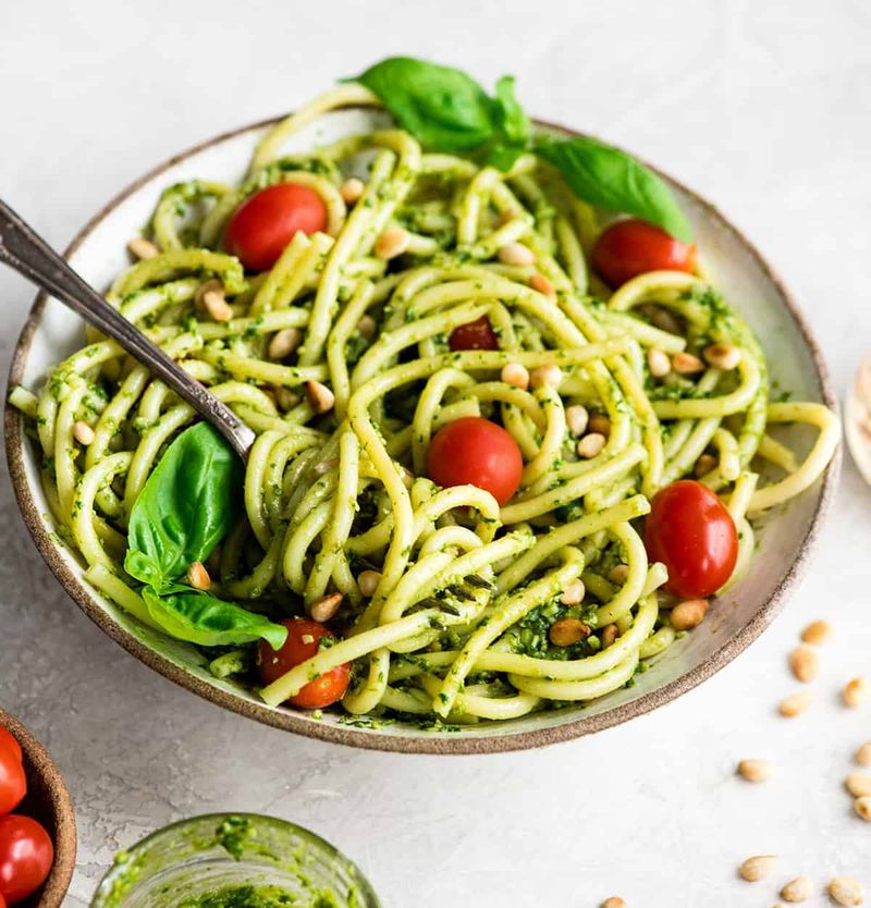 Peppy Pesto Pasta