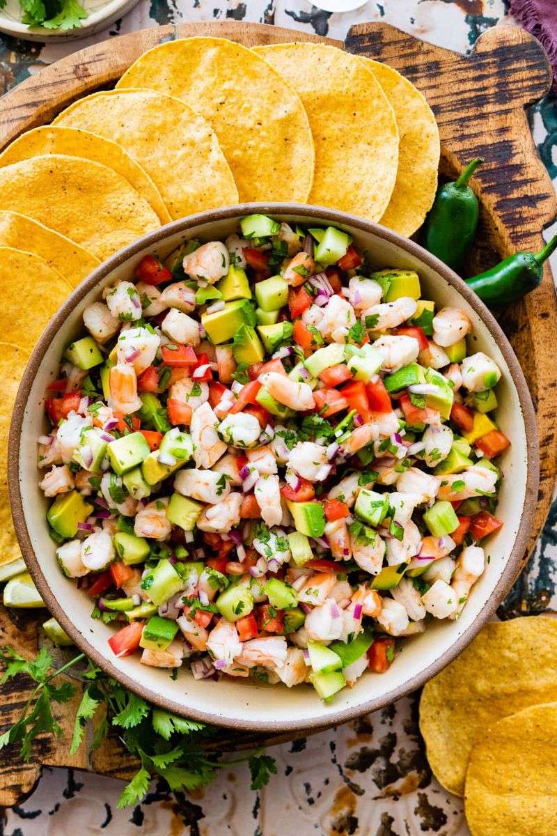 Zesty Shrimp Ceviche