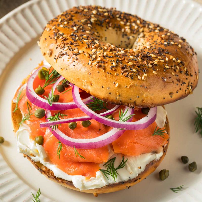 Smoked Salmon Bagel