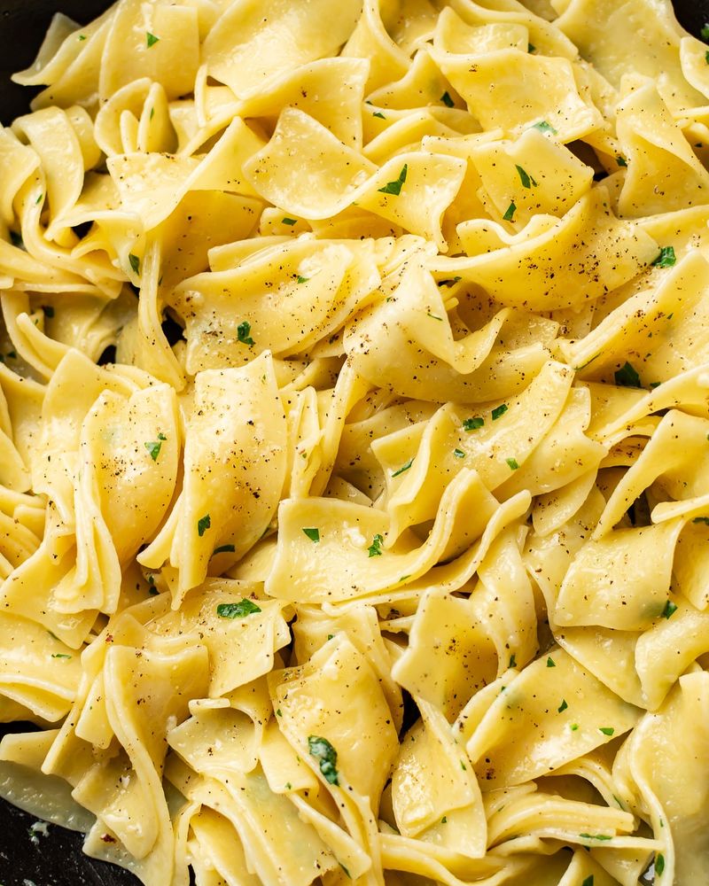Buttered Noodles With Herbs