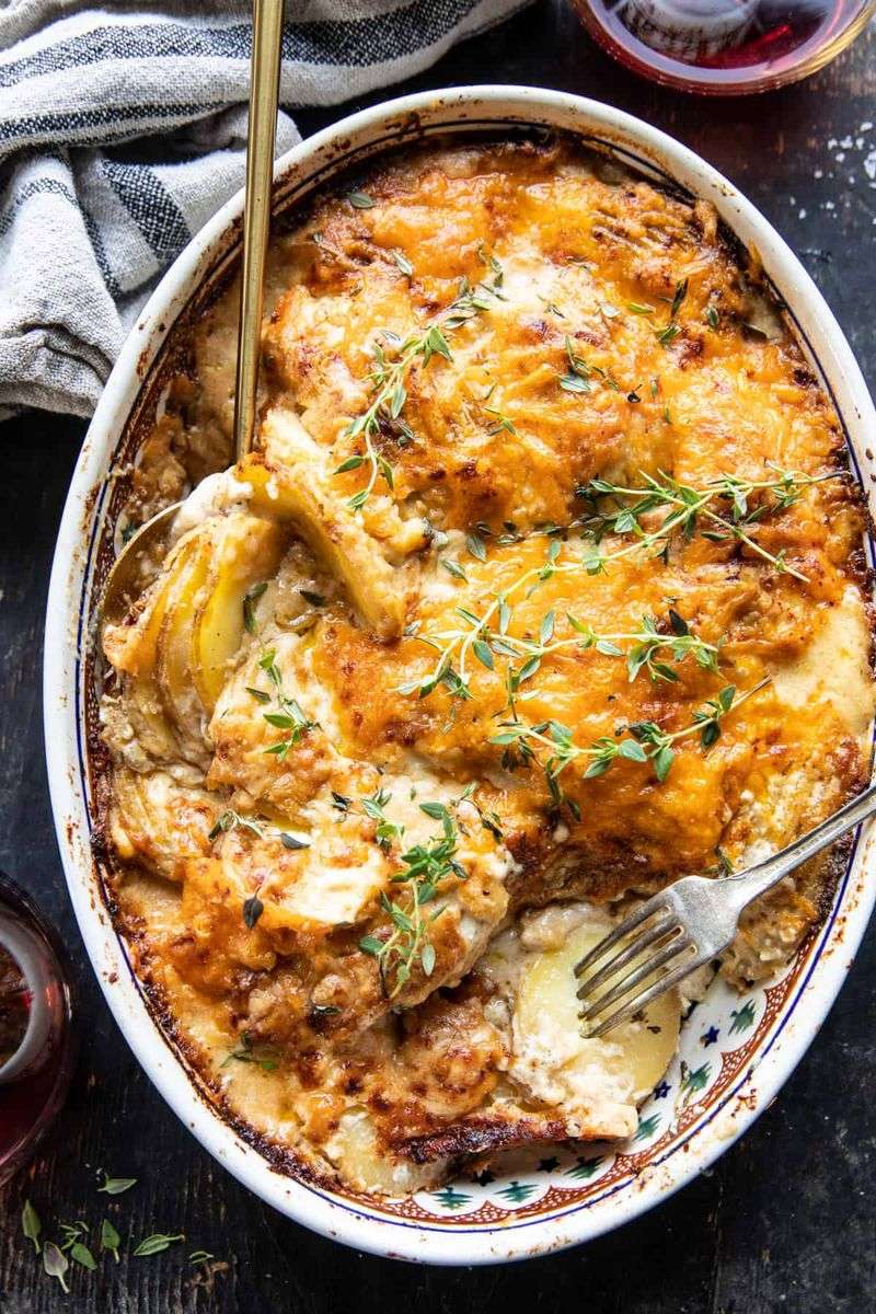 French Onion Potato Casserole