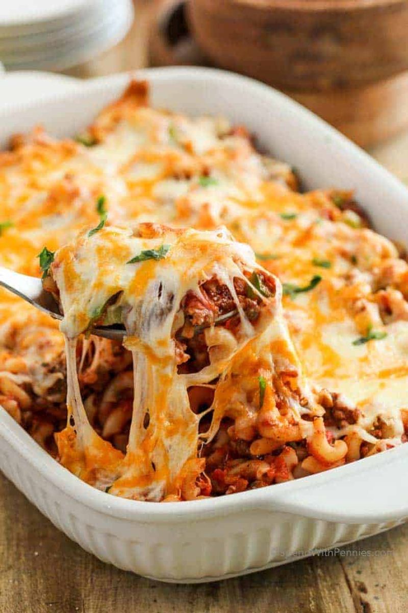 Beef And Macaroni Hot Dish