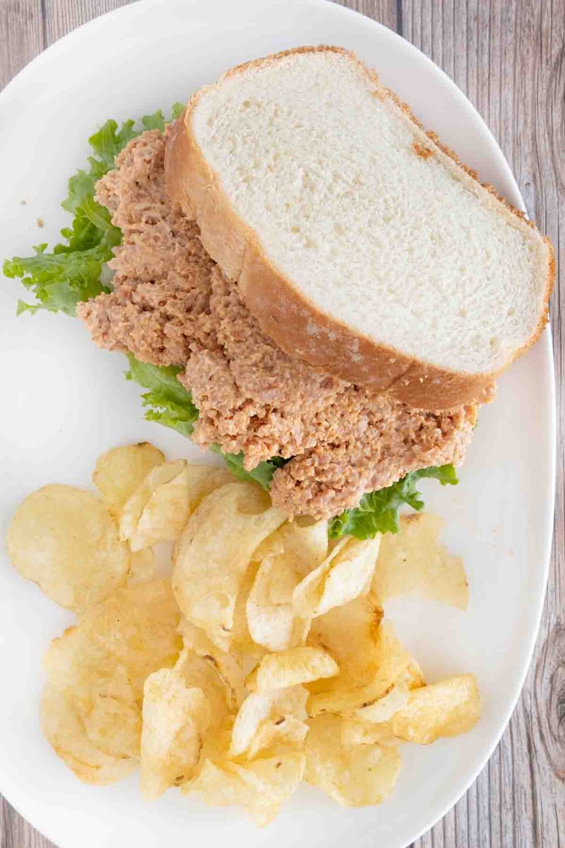 Deviled Ham Sandwich