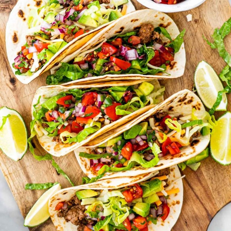 Beef Tacos With Fresh Salsa