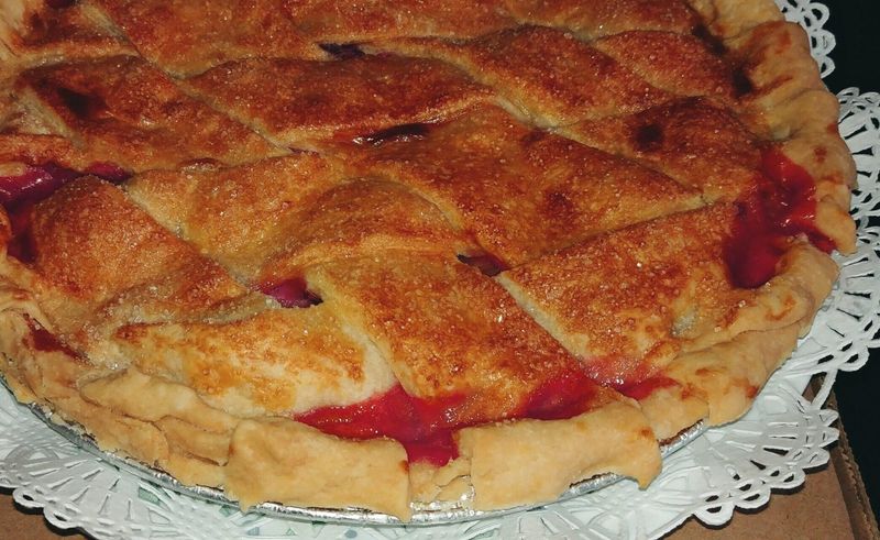 Loudoun County Strawberry Pie