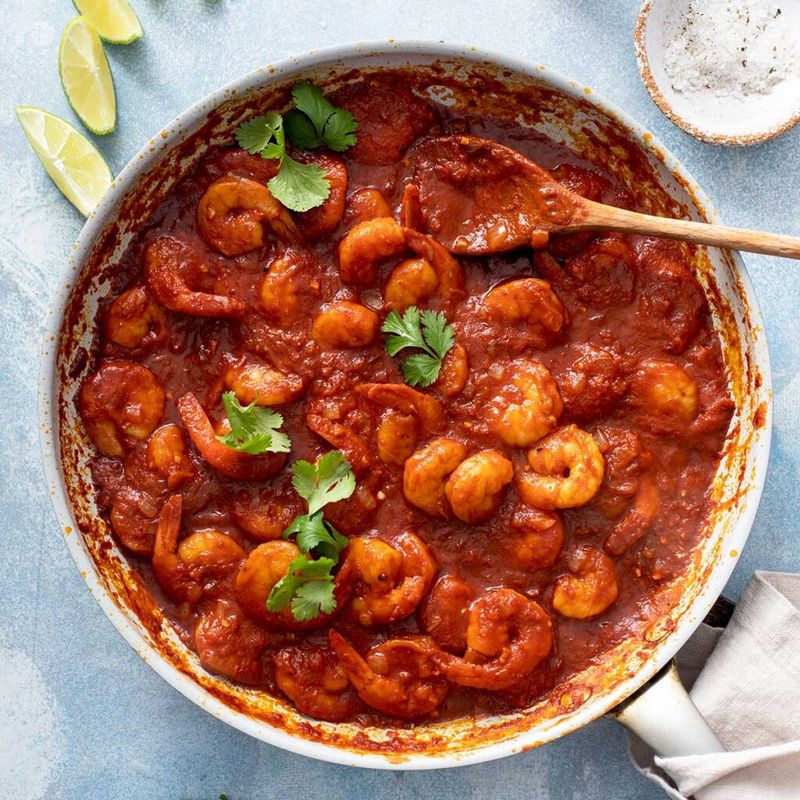Camarones A La Diabla