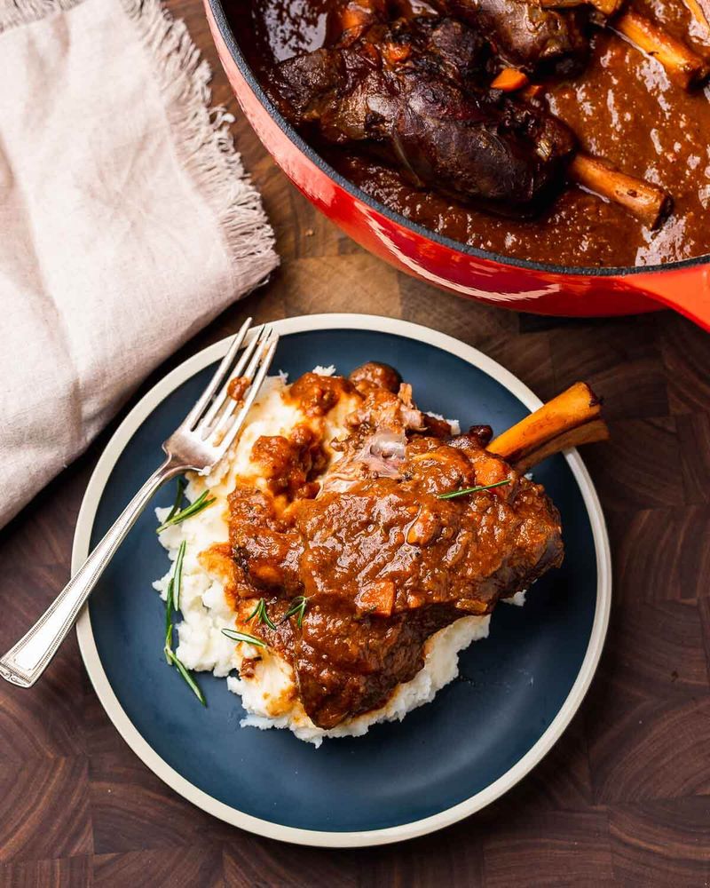 Braised Lamb Shanks