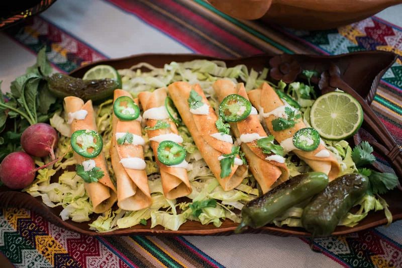 Spicy Chorizo And Potato Flautas
