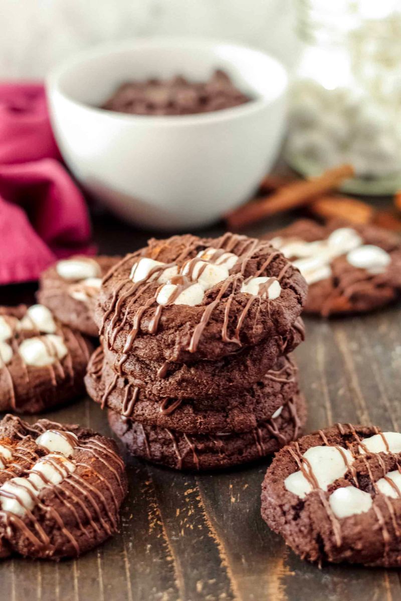 Mexican Hot Chocolate Cookies
