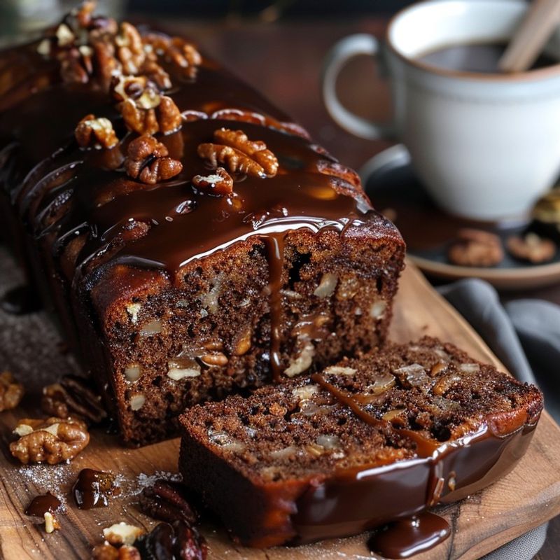 Rich Coffee Walnut Loaf