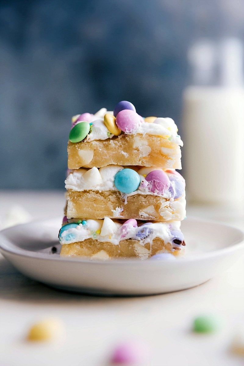 Spring Confetti Cookie Bars