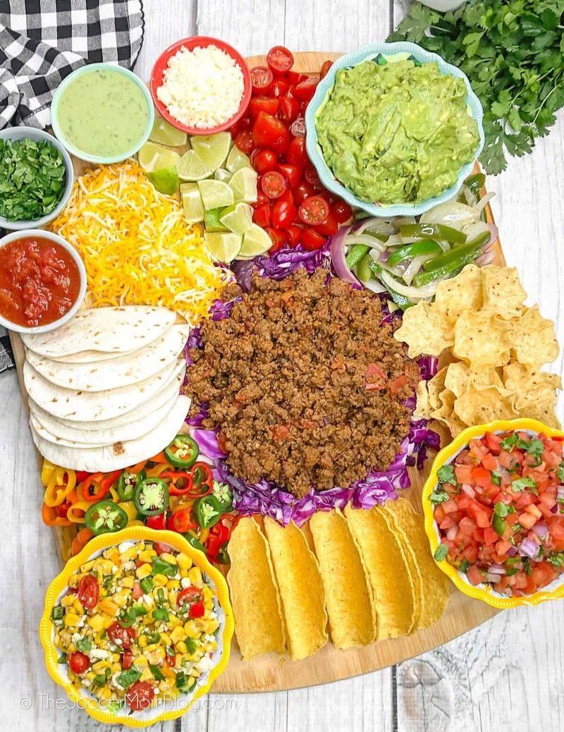 Tex-Mex Taco-Inspired Board