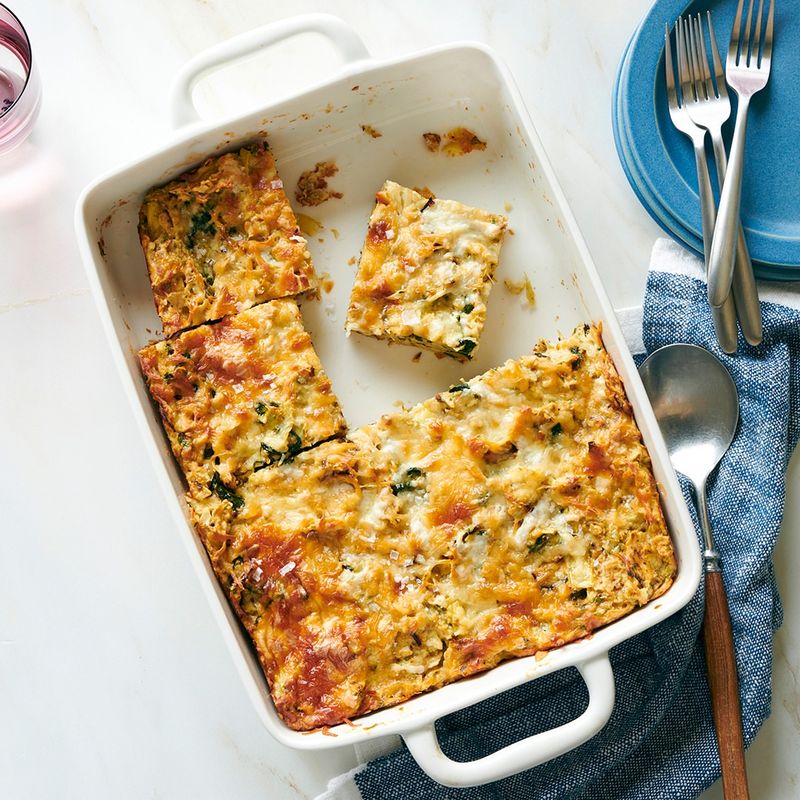 Savory Matzo Kugel