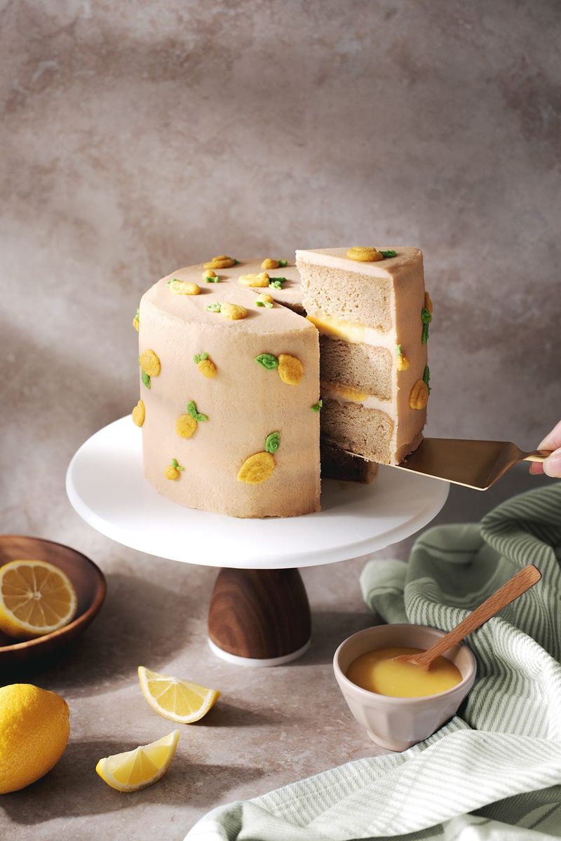 Earl Grey Tea Cake With Lemon Buttercream
