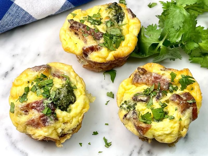 Matzo Quiche Cups