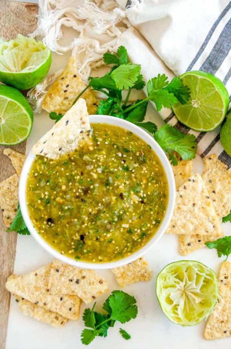 Tangy Tomatillo Salsa Verde