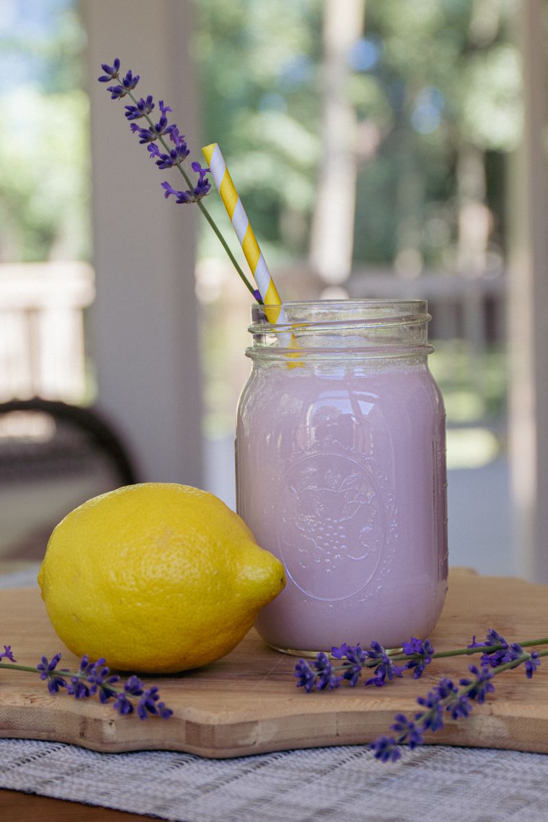 Coconut Lavender Lemonade
