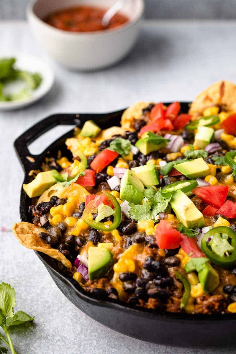 Loaded Nachos Skillet