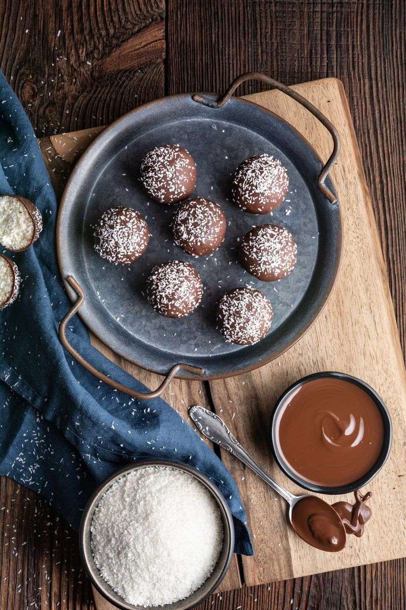 Coconut Chocolate Truffles