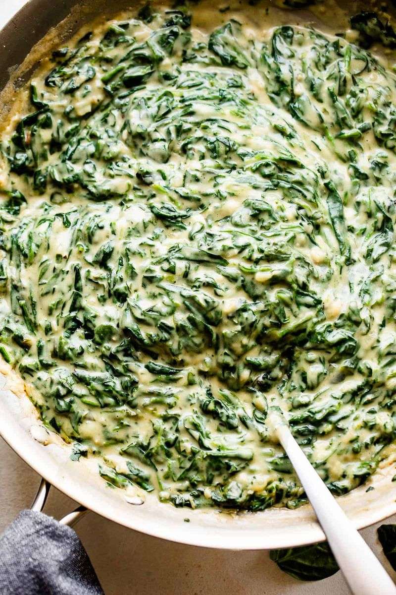 Creamed Spinach: The Nutrient Destroyer