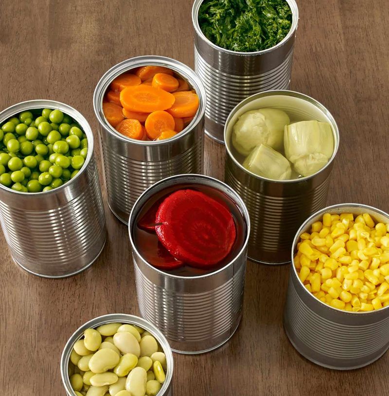 Canned Vegetables: The Sodium-Soaked Shortcuts