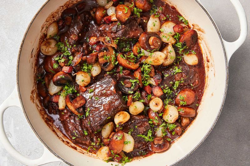 Beef Bourguignon (Beef Stew With Red Wine)