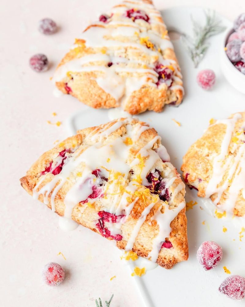 Cranberry Orange Scones