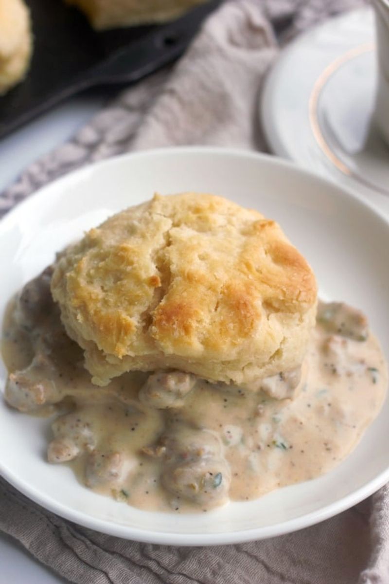 Sausage Gravy And Biscuits
