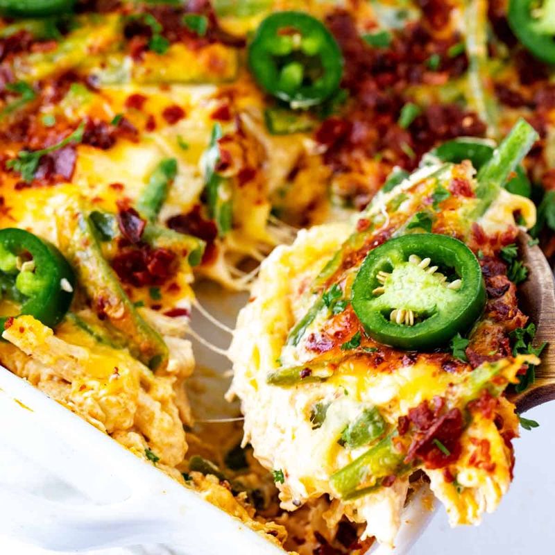 Jalapeño Popper Chicken Casserole