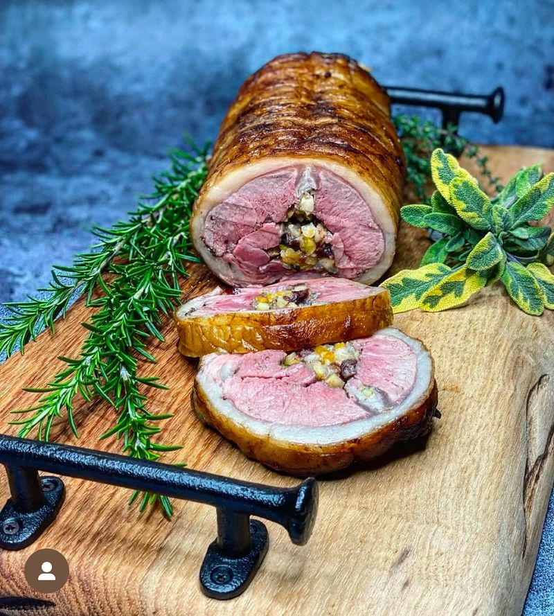 Stuffing Lamb For Extra Flavor