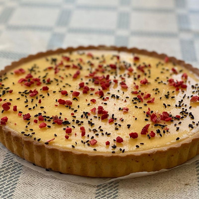Yuzu Custard Tart