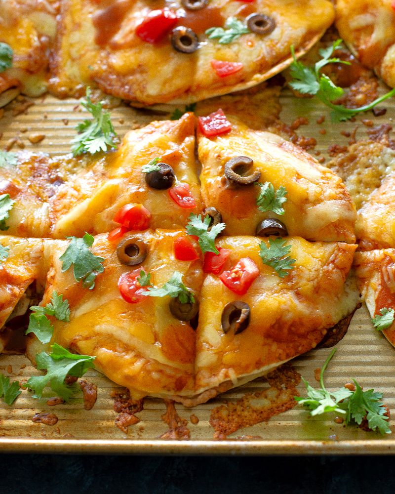 Mini Mexican Pizzas