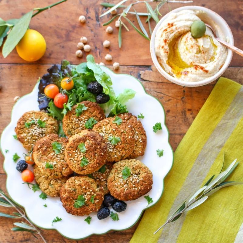 Baked Falafel