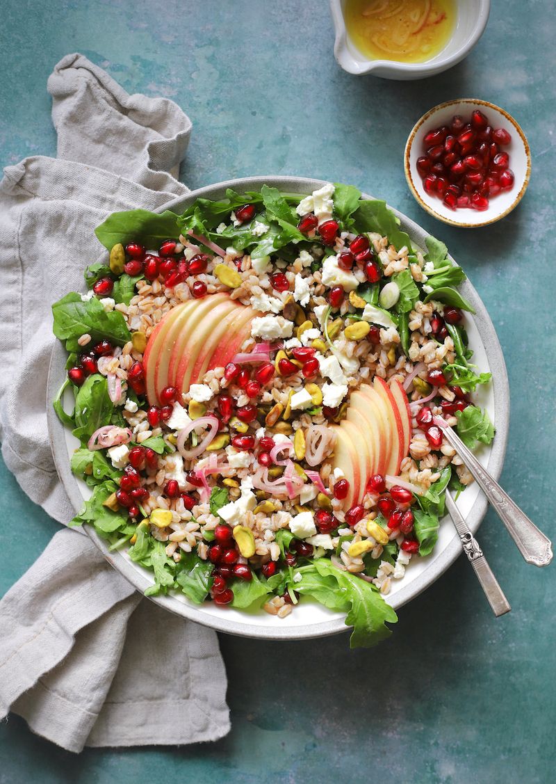 Pomegranate And Pistachio Salad